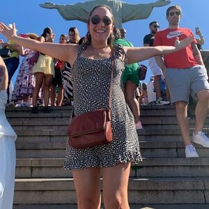 🖤🤍URBAN OUTFITTERS Black and White Patterned Dress